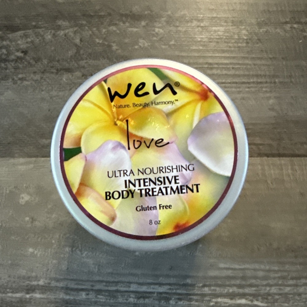 Wen LOVE Ultra Nourishing Intensive Body Treatment Cream 8 oz.    NEW NOT SEALED